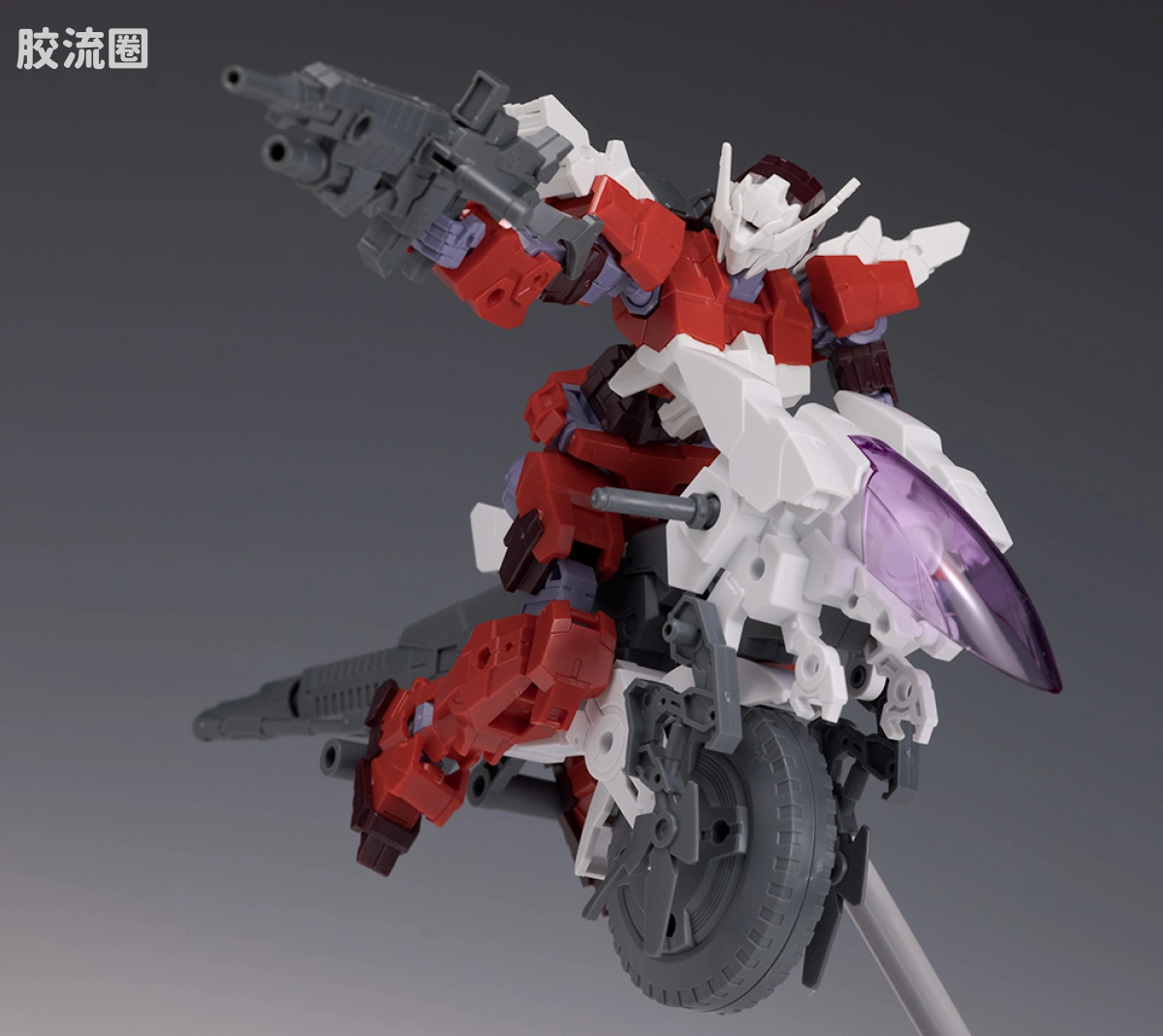 30MM 1/144 Extended Armament Vehicle EV-09 Exa Vehicle(加农机车ver.) - 图片